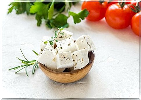 seasoned feta cheese