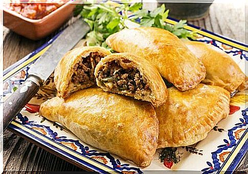 Stuffed meat empanadas