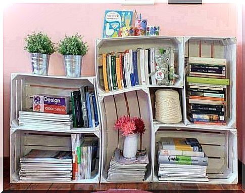 Make your own bookcase at home