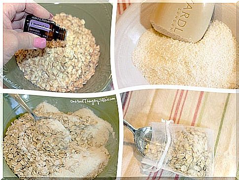 Recipe for Oat Soap Bags for the Bath