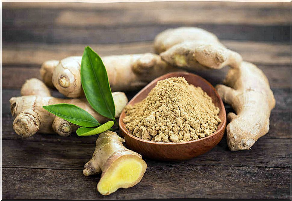 Turmeric and ginger slimming drink