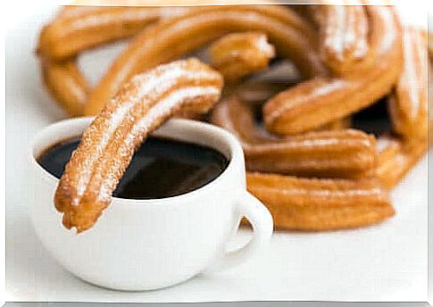 Recipe for gluten free churros with rice flour