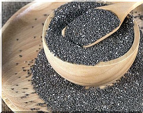 Chia seeds are a variety of foods for a balanced diet